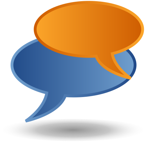 Image taken from [Wikimedia](https://commons.wikimedia.org/wiki/File:Chat_bubbles.svg).